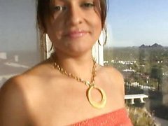 Makalie is interested in making an suggest on my abode. The merely problem is, her spouse is out of town and this babe cant do anything until that guy returns. This Babe uses her beautiful mouth to persuad me to give her some additional time in advance of