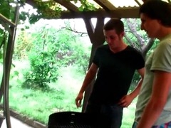 Elementary outdoors lead-pipe cinch difficult transforms into a vehement legal age teenager fucking