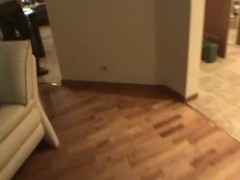 Oral Sex is being done by a legal age youth inside the tiny bath