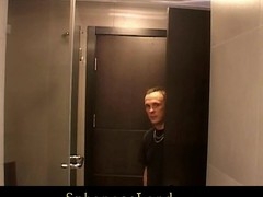 Sexy Christal is relaxing in the shower when her Corporalist arises. This Chab wants to play a wet slavery with her right there in the washroom. Fastened in ropes and with mono gloves shes underneath his kinky disposal now